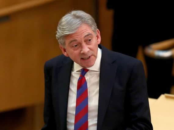 Mr Leonard has pressed the Scottish Government for more investment in public services. Picture: PA