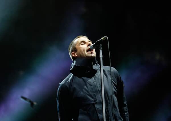 Liam Gallagher in concert In Glasgow as part of his UK tour in support of new album, Why Me? Why Not, 15 November 2019.