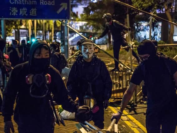 Hong Kong has been rocked by months of civil unrest. Picture: AFP/Getty Images