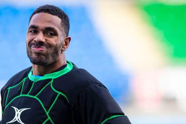 Aussie wing Ratu Tagive will make his first European start for Glasgow against Sale tomorrow. Picture: SRU/SNS