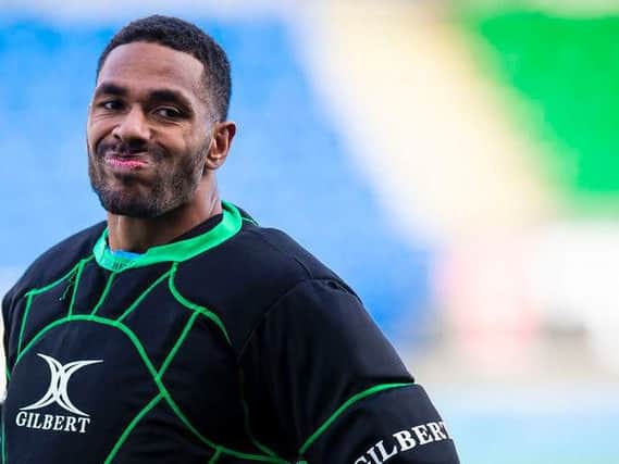 Aussie wing Ratu Tagive will make his first European start for Glasgow against Sale tomorrow. Picture: SRU/SNS