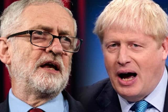Jeremy Corbyn and Boris Johnson will contest the first television debate (Getty Images)