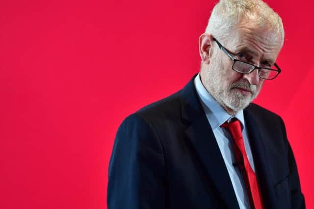 Labour leader Jeremy Corbyn addressed an audience at the University of Lancaster to announce the major digital policy. Picture: Anthony Devlin / Getty