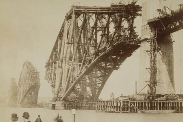 Forth Bridge, 1888 by George Washington Wilson from 
Scotland's Photograph Album