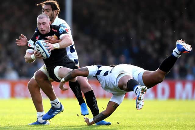 Stuart Hogg, in action against Bristol Bears last weekend, is sure to get a warm reception at Scotstoun this afternoon. Picture: Getty