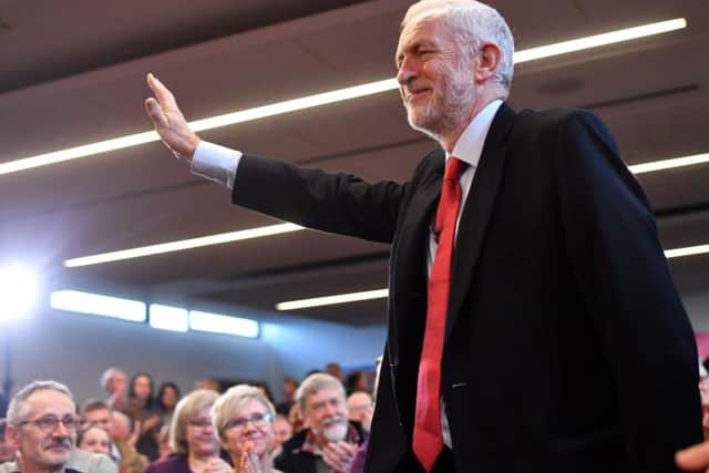 Jeremy Corbyn appeared at the University of Lancaster today. Picture: Getty