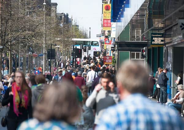 The rates bill for a Sauchiehall Street store threatens to rise more than twofold. Picture: John Devlin