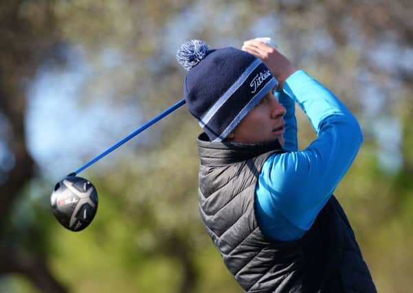 Euan Walker on his way to an opening four-under-par 67 in the European Tour Qualifying School final at Lumine Golf Club in Spain. Picture: Getty Images