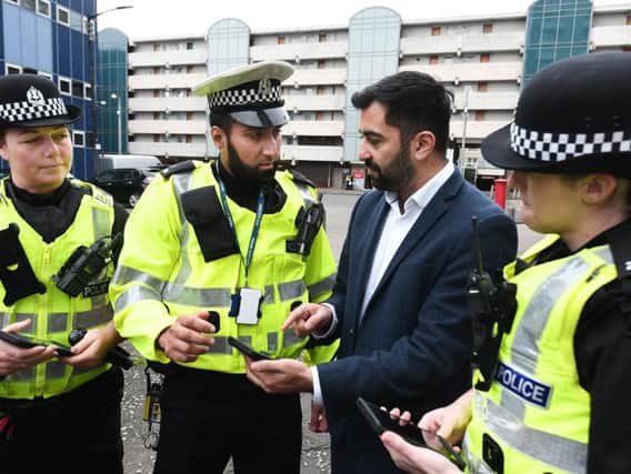 Mr Yousaf said Police Scotland has been "excellent" at making sure support is available for officers and staff who need it.