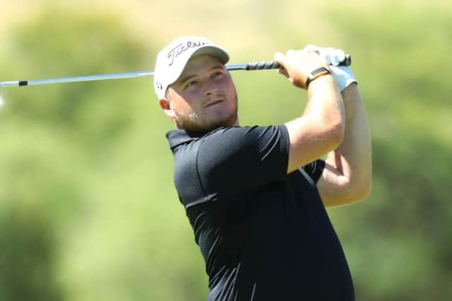 Zander Lombard carded a 65 to go 11 under par at Sun City. Picture: Getty
