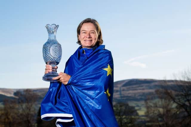 Catriona Matthew, reappointed this week as Europes Solheim Cup captain, hopes to see Carly Booth build on her recent success. Photograph: Ross Parker/SNS