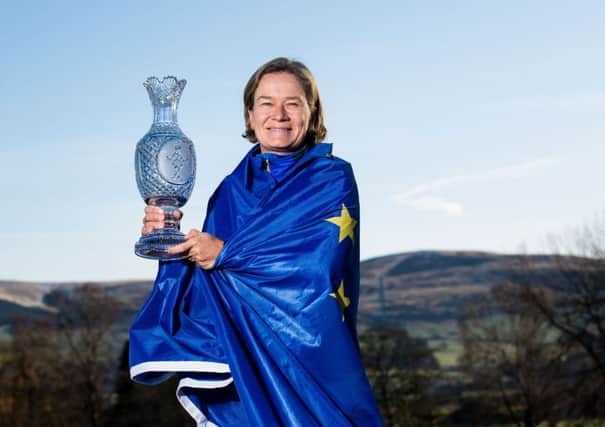 Catriona Matthew, reappointed this week as Europes Solheim Cup captain, hopes to see Carly Booth build on her recent success. Photograph: Ross Parker/SNS