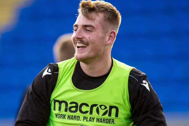 Stafford McDowall scored the opening try for Ayrshire Bulls. Picture: SNS.