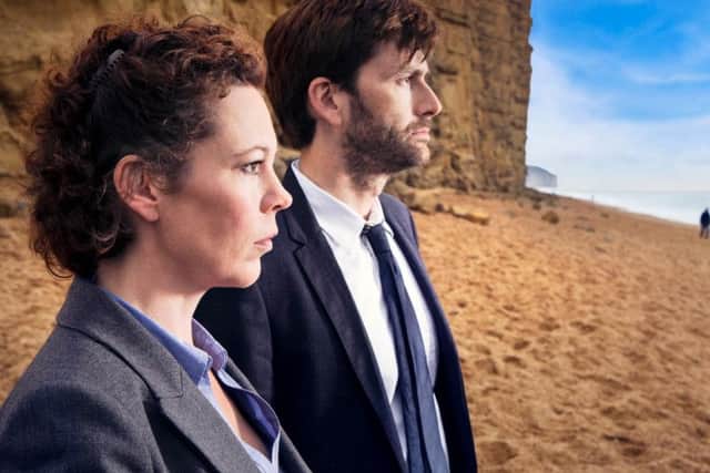 Mr Tennant's co-star Olivia Coleman was named the most prolific female British acting talent in 2019. Picture: ITV