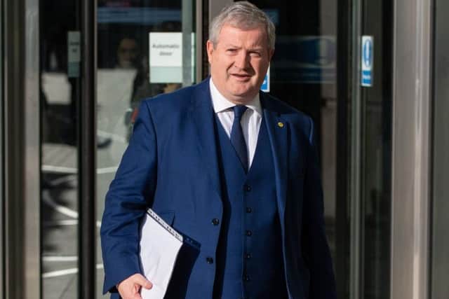 SNP Westminster leader Ian Blackford said the exclusion of Nicola Sturgeon and other party leaders from the ITV debate was a democratic disgrace. Picture: PA