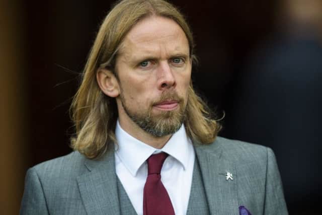 Austin MacPhee is a leading candidate to be appointed as Hearts' permanent manager. Picture: SNS.