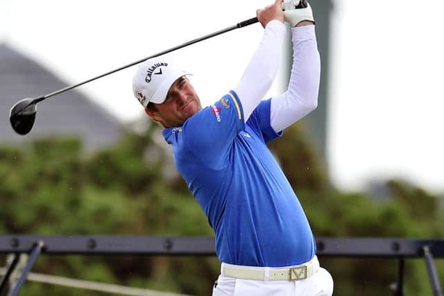 Marc Warren carded a four-under-par 67 in his third round at the Qualifying School. Picture: Michael Gillen.