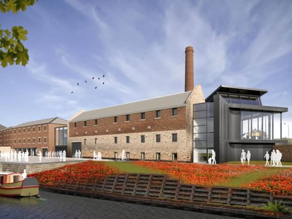 A computer generated image of what the distillery site should look like when it opens in 2021. Image: Contributed