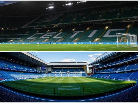 Celtic and Rangers have two of the highest average attendances in world football. Picture: SNS