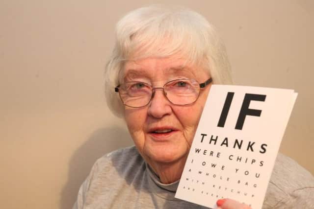 The optician has been praised. Picture: SWNS