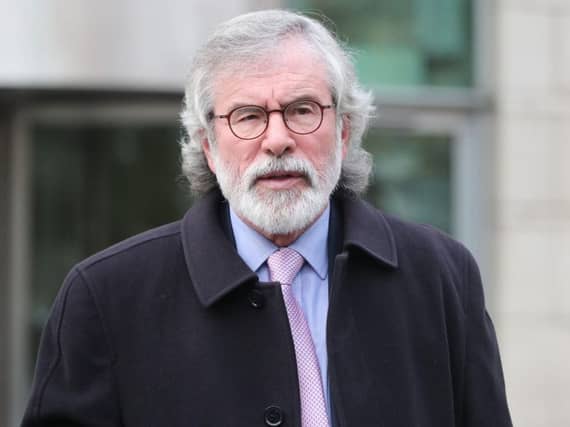 Mr Adams' legal team will argue that his detention was unlawful. Picture: PA