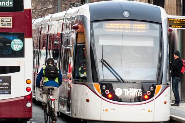 Wallace was named chair of Edinburgh Trams in July 2018. Picture: Ian Georgeson.