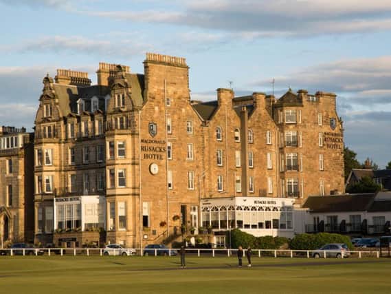 The hotel is one of the most famous in the Fife golfing resort of St Andrews. Picture: Contributed