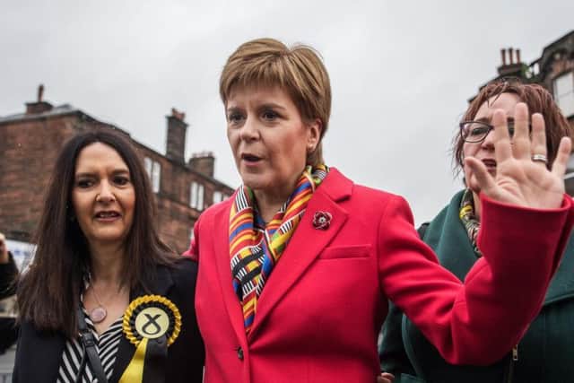 Ms Sturgeon argued that a debate between the Labour and Tory leaders does not reflect the choice Scottish voters have at the General Election