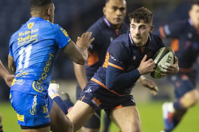 Charlie Shiel started for Edinburgh for the first time against Agen. Picture: SNS.