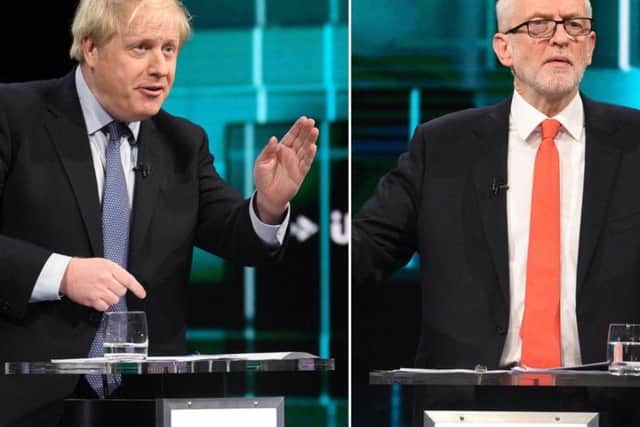 Johnson and Corbyn faced an angry audience in tonight's ITV debate