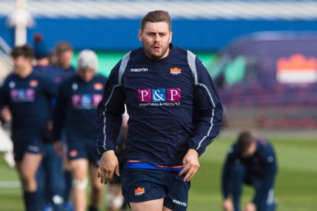 Edinburgh's Nick Haining. Picture: SNS