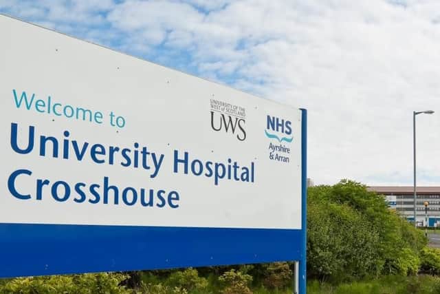 Kirstyanne delivered baby Amelia-Rose on November 7, at University Hospital Crosshouse in Ayrshire, two days after her due date - but the baby was stillborn. Picture: NHS Ayrshire & Arran