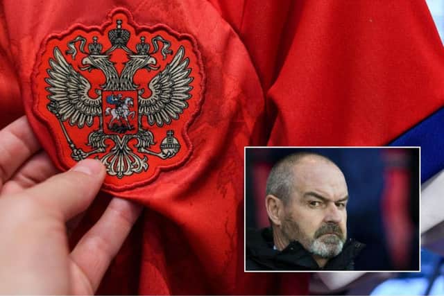 Russia are at risk of expulsion from Euro 2020 - but would that mean Steve Clarke's Scotland side taking their place?
