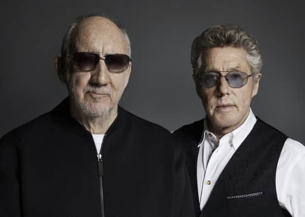 Pete Townshend and Roger Daltrey of The Who