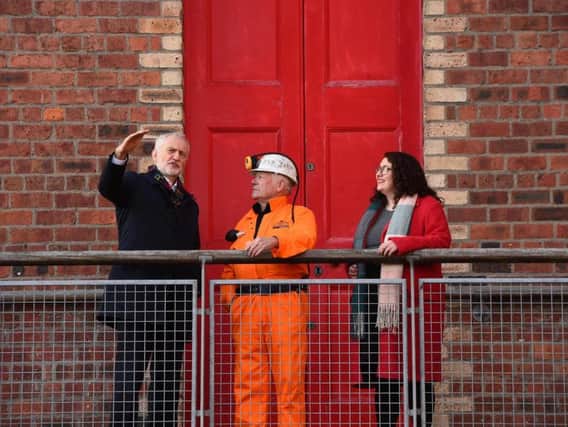 The Labour party has said it would "rebalance" the minerworkers pension scheme, a week after Jeremy Corbyn visited former mineworks in Midlothian with candidate Danielle Rowley.
