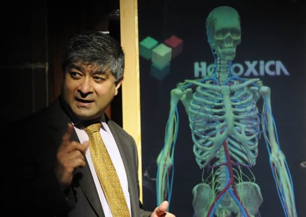 Javid Khan, founder and MD of Holoxica