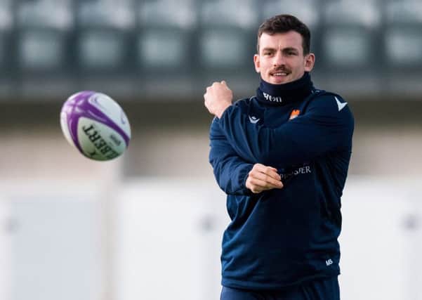 Edinburgh's Matt Scott has developed a leaner physique as he tries to force his way back into the Scotland reckoning. Picture: Ross Parker/SNS