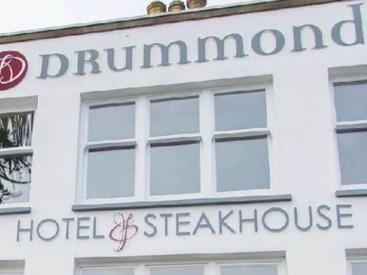Emergency services were called to the scene at Drummonds Hotel, Fife, shortly after 10am after the sudden death of a man.