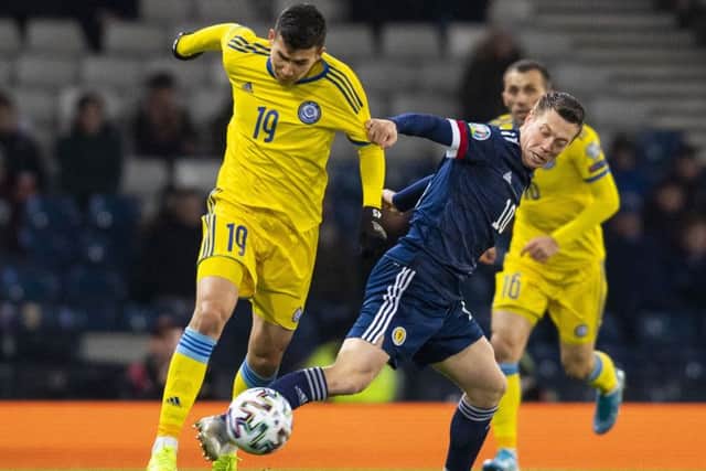Callum McGregor featured in all ten of Scotland's European Championship Group I qualifiers (Photo by Alan Harvey / SNS Group)