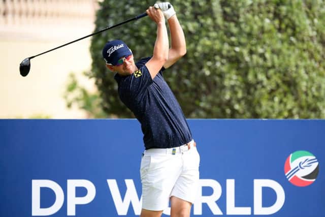 Bernd Wiesberger of Austria is in pole position to win the Race to Dubai this week. Picture: Ross Kinnaird/Getty Images
