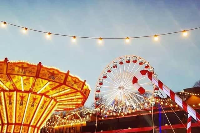 Santa Land is full of funfair rides for the whole family to enjoy. Picture: Edinburgh's Christmas