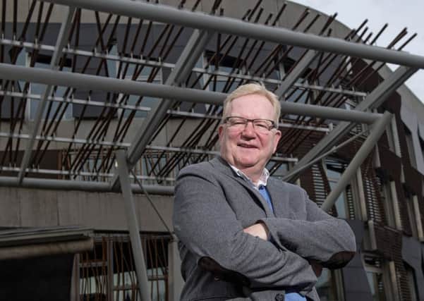 Jackson Carlaw, outside Holyrood, says his party will never grant an indyref2 to Nicola Sturgeon. Picture: Neil Hanna