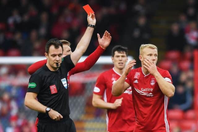 Robertson has flashed a whopping four red cards in just 6 games, sending off Aberdeen duo Lewis Ferguson and Curtis Main as well as Hearts' Aaron Hickey and Kilmarnock's Alex Bruce