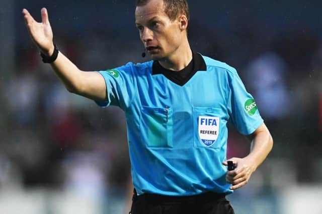 Collum has overseen six games with an average of 2.83 yellows per match. Has awarded one penalty and sent two players off (Celtic's Ryan Christie and Livingston's Lyndon Dykes)
