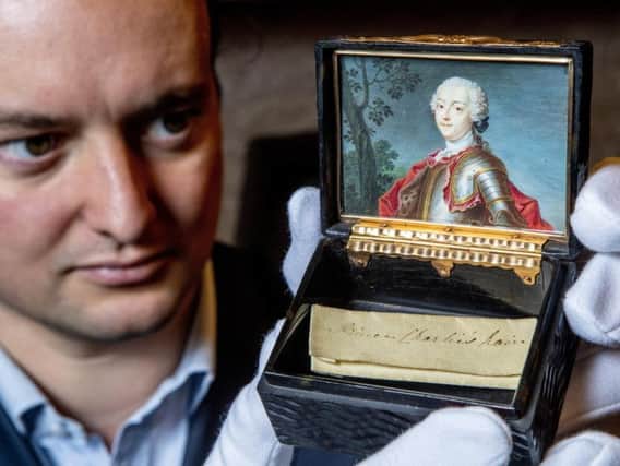 The lock of hair belonging to Bonnie Prince Charlie which helped the Young Pretender promote his cult status centuries before Instagram.