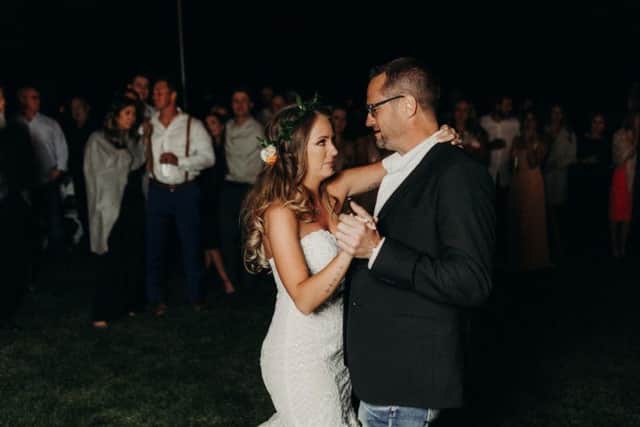 Kourtney Young, from Colorado in the US, married Tanner Krietemeier at the beginning of October, and had no idea her mother had arranged an emotional surprise for her big day.