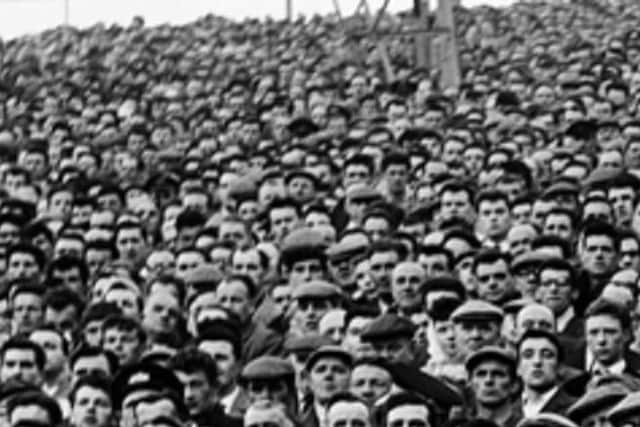 Expectation, Celtic End, Cup Final, Hampden Park, 1963. PIC: Courtesy of Oscar Marzaroli Collection.