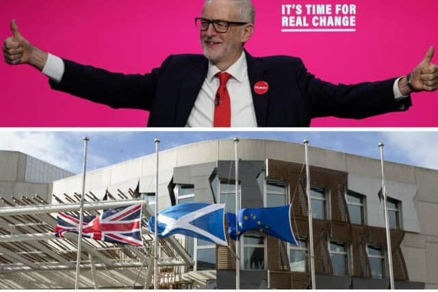 At the heart of Jeremy Corbyn's offer for Scotland is the promise of 100bn of investment for over ten years. Pictures: PA