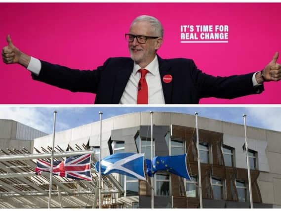 At the heart of Jeremy Corbyn's offer for Scotland is the promise of 100bn of investment for over ten years. Pictures: PA