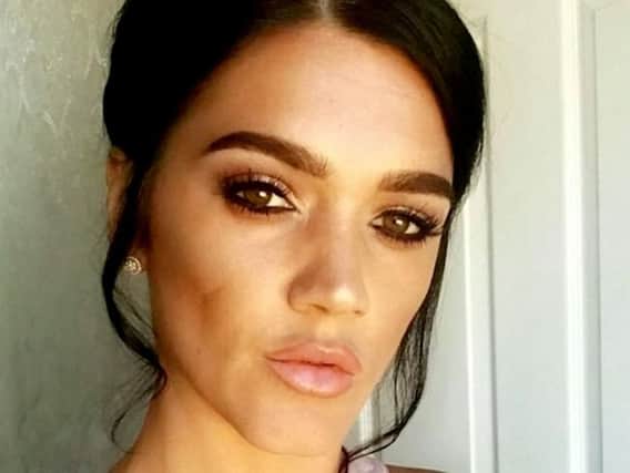 Leah Cambridge, 29, had saved up thousands of pounds in order to have the surgery done in Turkey last August. Picture: SWNS